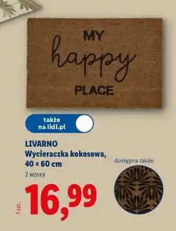 Lidl LIVARNO Wycieraczka kokosowa oferta
