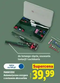 Lidl PARKSIDE Automatyczne szczypce z zestawem akcesoriów oferta