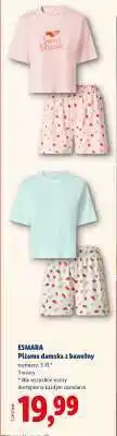 Lidl Esmara Piżama damska z bawełny oferta