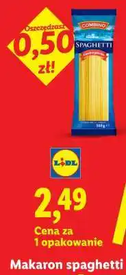 Lidl Makaron spaghetti oferta