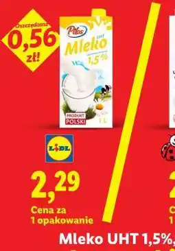 Lidl Mleko UHT 1,5% oferta