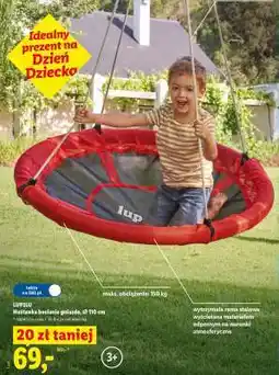 Lidl LUPILU Huśtawka bocianie gniazdo oferta