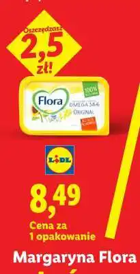 Lidl Margaryna FLORA oferta