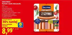 Lidl TARCZYŃSKI Parówki z szynki, duża paczka oferta