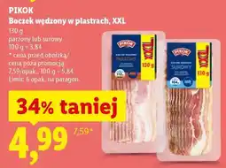Lidl Pikok Boczek wędzony w plastrach, XXL oferta