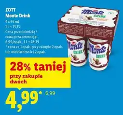 Lidl ZOTT Monte Drink oferta