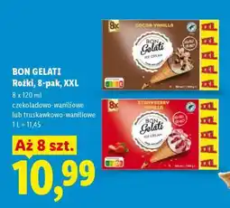 Lidl BON GELATI Rożki, 8-pak, XXL oferta