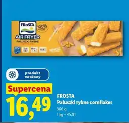 Lidl Frosta Paluszki rybne Cornflakes oferta