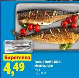 Lidl Makrela, tusza oferta