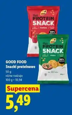 Lidl GOOD FOOD Snacki proteinowe oferta