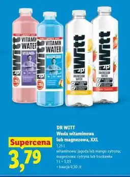 Lidl DR WITT Woda witaminowa lub magnezowa, XXL oferta