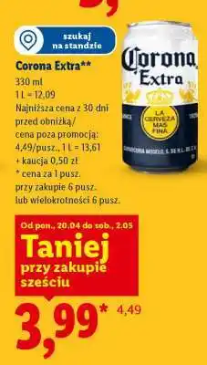 Lidl Corona Extra oferta