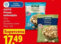 Lidl ALESTO Pistacje kalifornijskie oferta