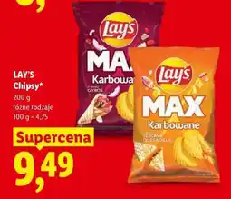Lidl LAY’S Chipsy oferta