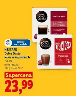 Lidl NESCAFÉ DOLCE GUSTO Kawa w kapsułkach oferta