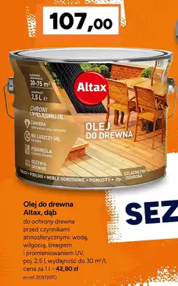 Bricoman Altax Olej do drewna dąb oferta