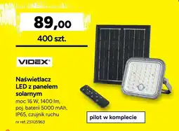 Bricoman Videx Naświetlacz LED z panelem solarnym oferta