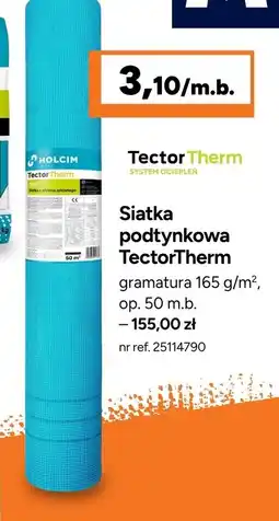 Bricoman Siatka podtynkowa TectorTherm oferta