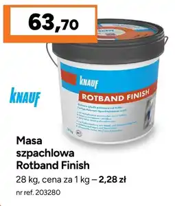 Bricoman Knauf Masa szpachlowa Rotband Finish oferta