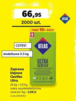 Bricoman Atlas Zaprawa klejowa Geoflex Ultra oferta