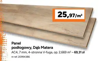 Bricoman Panel podłogowy Dąb Matera oferta