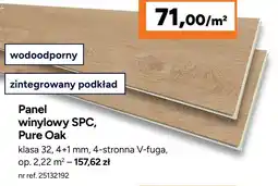 Bricoman Panel winylowy SPC Pure Oak oferta