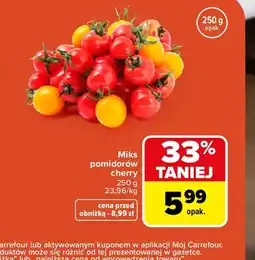 Carrefour Miks pomidorów cherry oferta