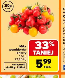 Carrefour Miks pomidorów cherry oferta