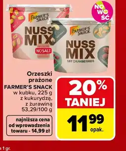 Carrefour Farmer's Snack Nuss Mix oferta