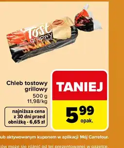 Carrefour Chleb tostowy grillowy oferta