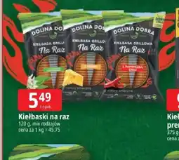 E.Leclerc Kiełbaski na raz Dolina Dobra oferta