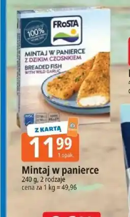 E.Leclerc Frosta Mintaj w panierce oferta