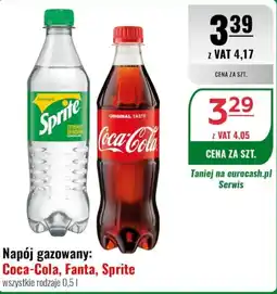 Eurocash Coca-Cola, Fanta, Sprite Napój gazowany oferta