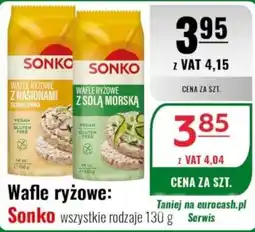 Eurocash Sonko Wafle ryżowe oferta