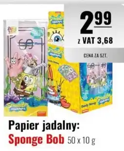 Eurocash Sponge Bob Papier jadalny oferta