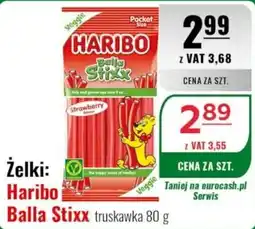 Eurocash Haribo Balla Stixx Żelki oferta
