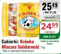 Eurocash Solidarność Cukierki Krówka Mleczna oferta