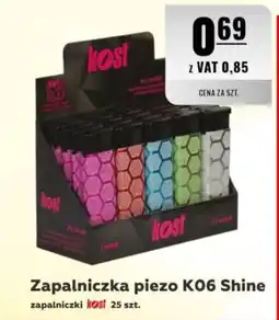 Eurocash Kost Zapalniczka piezo K06 Shine oferta