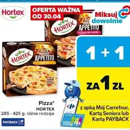 Carrefour Market Pizza* HORTEX 285 - 425 g, różne rodzaje oferta