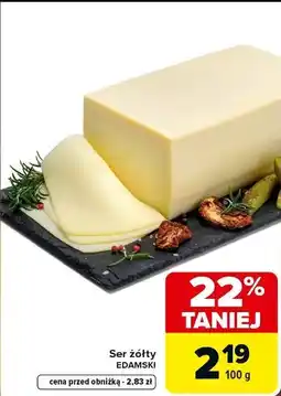 Carrefour Market Ser żółty EDAMSKI oferta