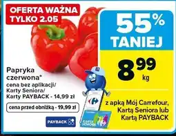 Carrefour Market Papryka czerwona oferta