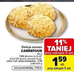 Carrefour Market Delicja serowa CARREFOUR oferta