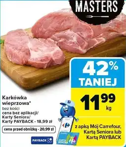 Carrefour Market Karkówka wieprzowa oferta