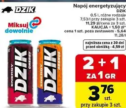 Carrefour Market Napój energetyzujący DZIK oferta