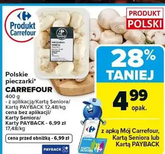 Carrefour Polskie pieczarki* CARREFOUR oferta