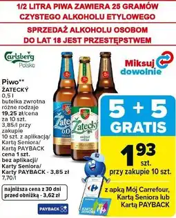 Carrefour Market Piwo Žatecký oferta
