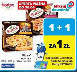 Carrefour Pizza* HORTEX 285-425 g, różne rodzaje oferta