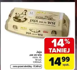 Carrefour Jaja Jak Ze Wsi JAJ-PoL XL klasa A oferta