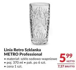 Makro Linia Retro Szklanka METRO Professional oferta