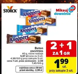 Carrefour Baton Knoppers Orzechowy oferta